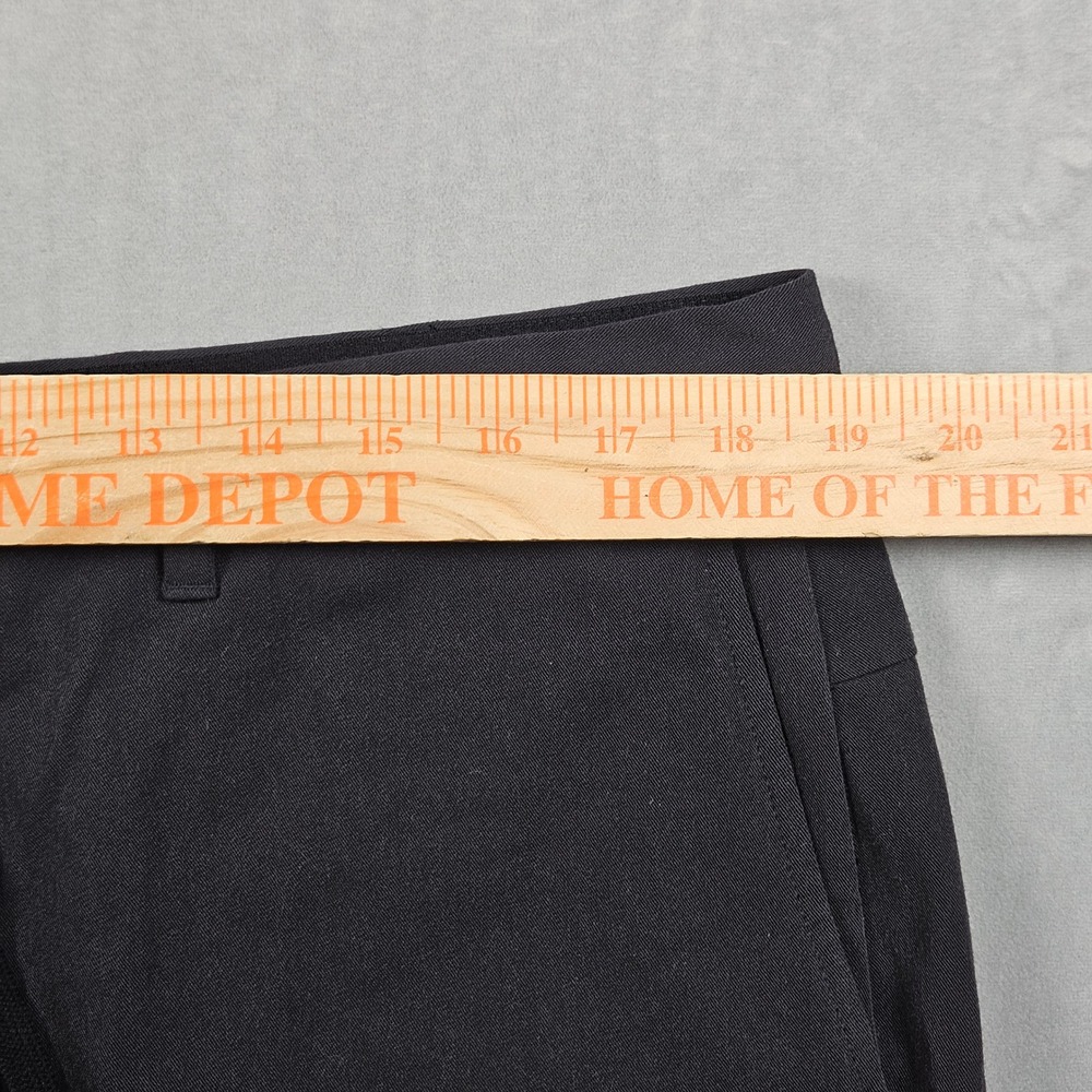 Ministry of Supply Kinetic Pants Mens 38 Tall Charcoal Black Drawstring‎ Chinos - Picture 6 of 9